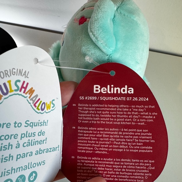 Belinda the Macaron Bear 🐻 Squishmallow - Picture 4 of 4